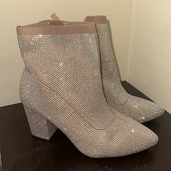 Torrid 11 STRETCH KNIT EMBELLISHED BOOTIE (WW) - Picture 5 of 16